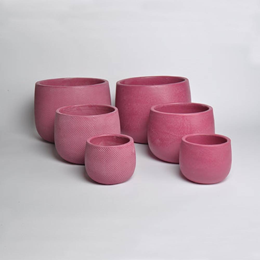 Micmac Pot, Set of 3 - Vietnamese Red Clay Pot