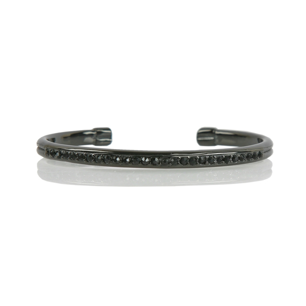Black Ankara Stainless Steel Bracelet - Buttigo