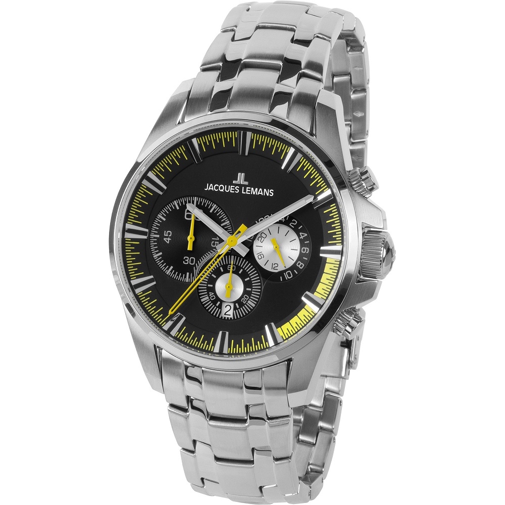 Silver / Yellow Liverpool 1-1652 - Jacques Lemans