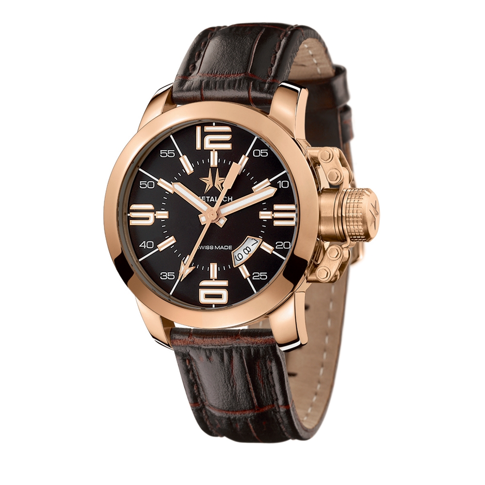Metal CH Watch | Initial 1340