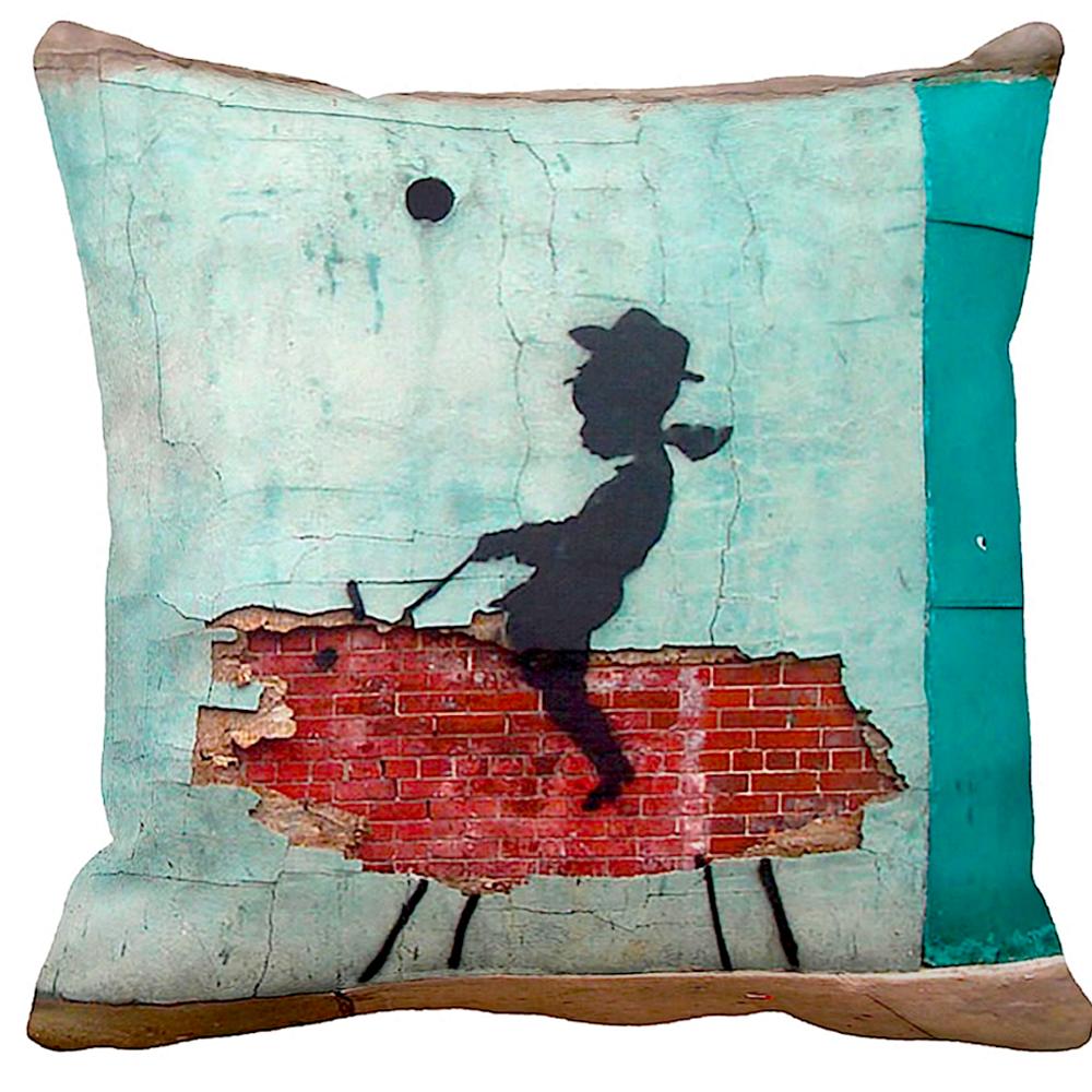 Rodeo Cowboy Kid | Banksy Art | iLeesh