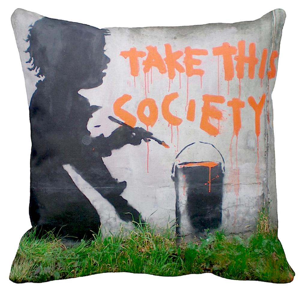Take This Society | Banksy Art | iLeesh
