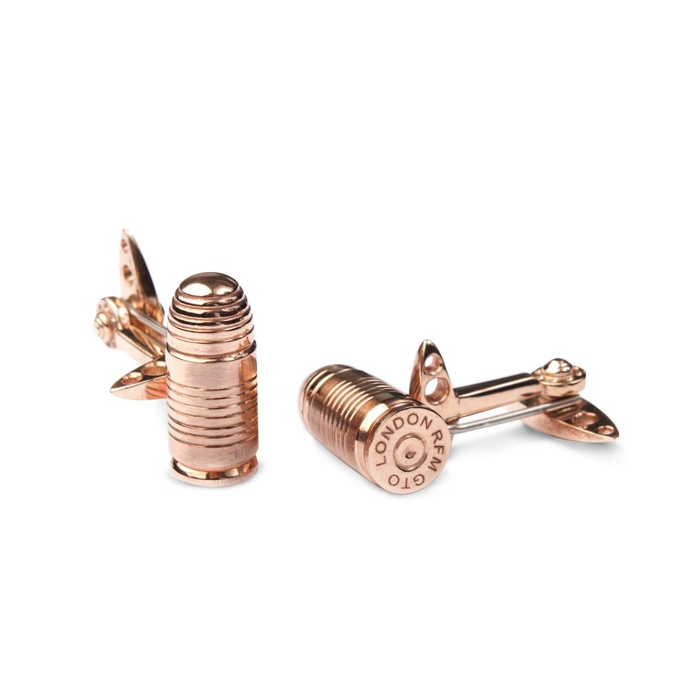 RFM Bullet Cufflinks | GTO London