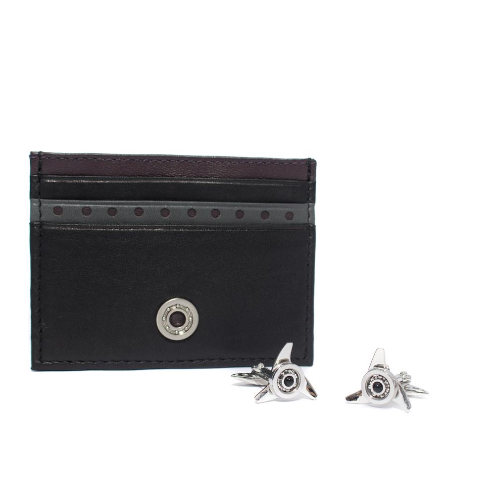 Card Holder / Cufflinks Gift Set | Gallettone | GTO London