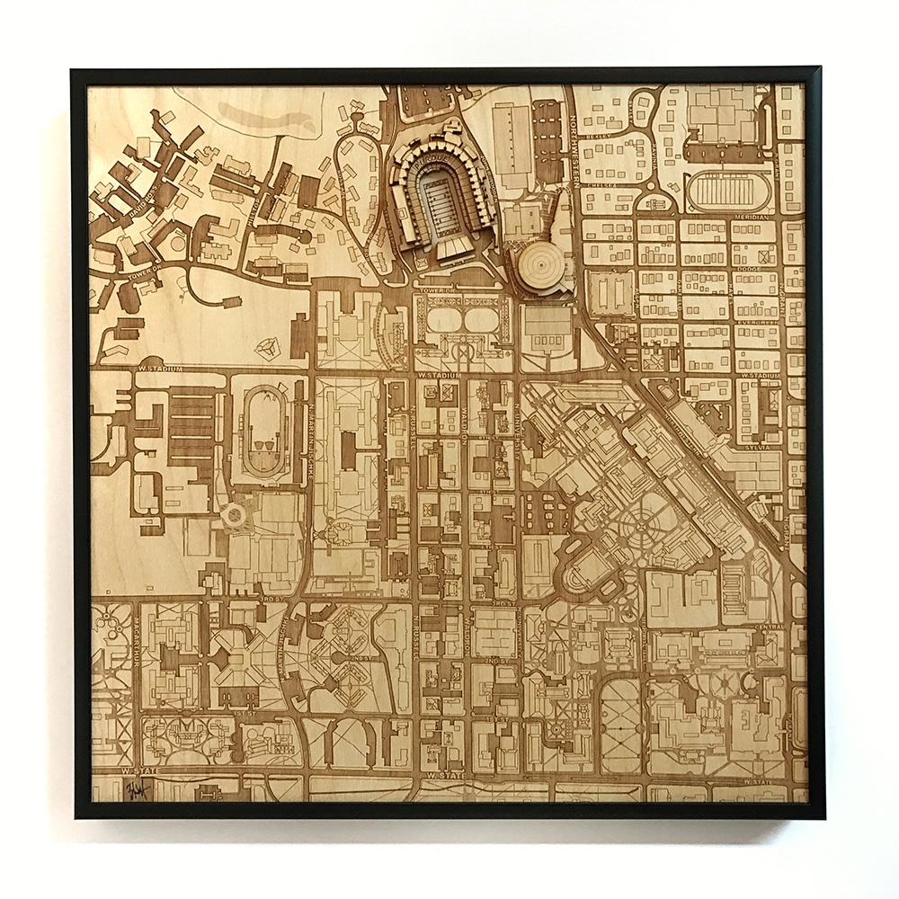3D Stadium Maps | West Lafayette, IN