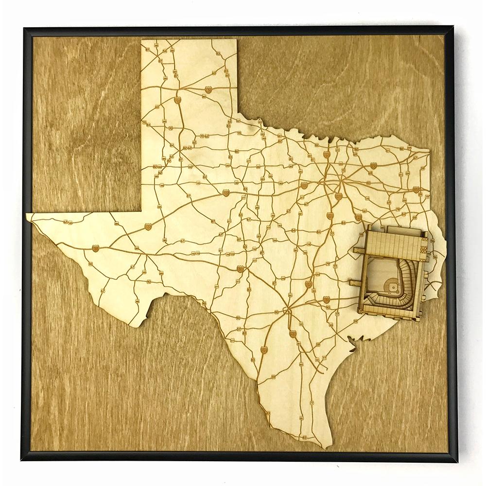 3D Stadium Maps | Texas, Houston (Minute Maid Park)